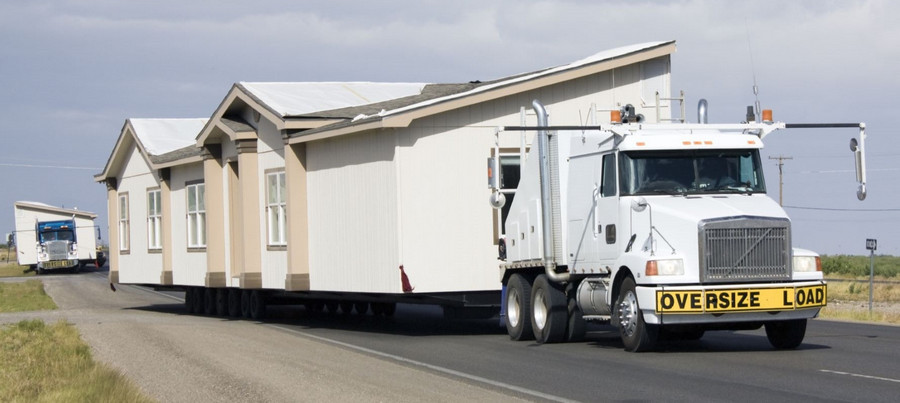 Moving a mobile home