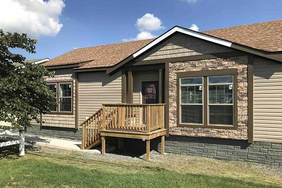 Stone and Wood Trims mobile home design trends