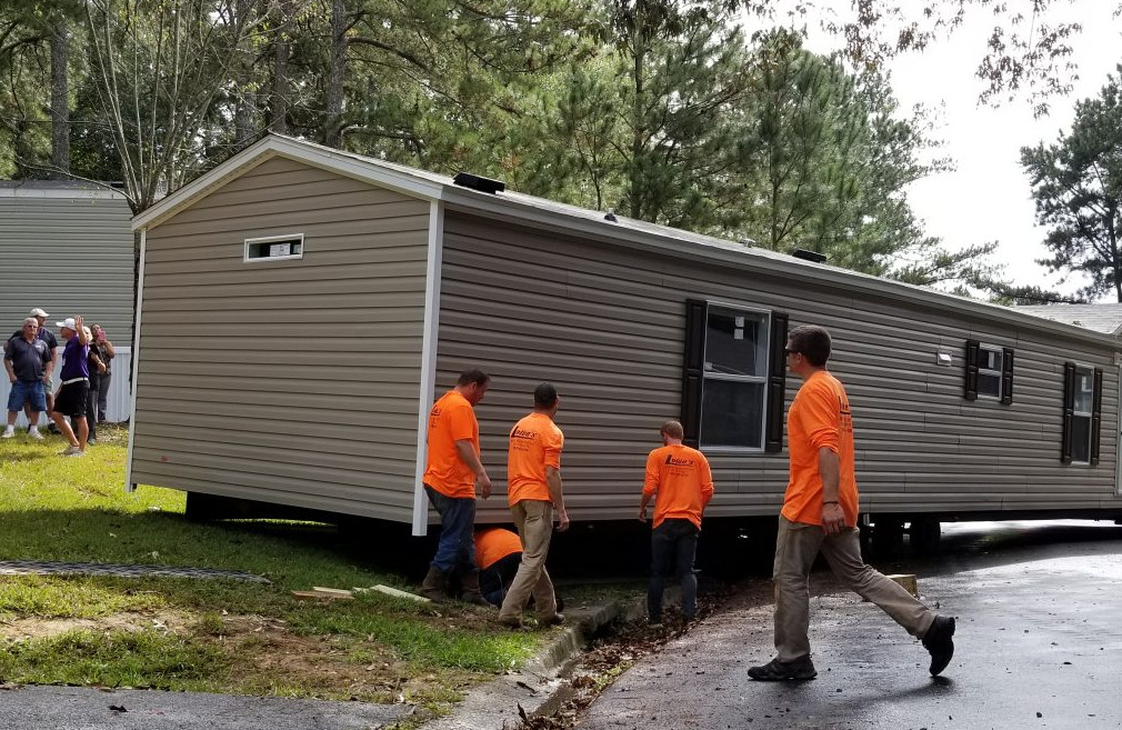 Can you move a mobile home to your own property