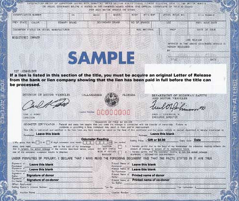 Is A Title Needed To Sell Your Sarasota Mobile Home?